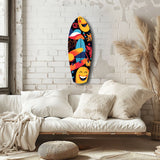Summer Vibe Glass Wall Art