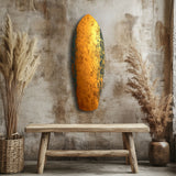 Golden Plate Glasbild - 90x30 cm