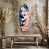 Wavy Ocean Cuadro de cristal - 90x30 cm