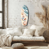 Shoreline Treasures  Glass Wall Art
