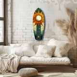 Radiant Horizon Glass Wall Art