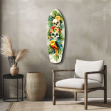 Tropical Mystique Glass Wall Art