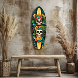 Tropical Mystique V2 Glass Wall Art - 90x30 cm