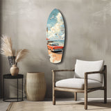 Timeless by the Sea Glass Wall Art