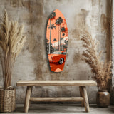 California Dreams Tableau en verre - 90x30 cm