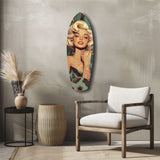 Marilyn Monroe V1 Glass Wall Art