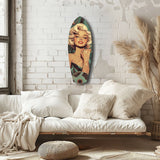 Marilyn Monroe V1 Glass Wall Art