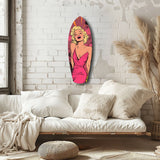 Marilyn Monroe V2 Glass Wall Art