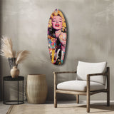 Marilyn Monroe V3 Glass Wall Art