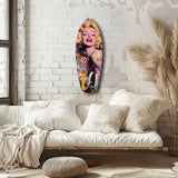 Marilyn Monroe V3 Glass Wall Art