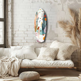 Utopic Seashore Glass Wall Art