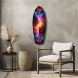 Safrane Space Glass Wall Art