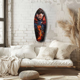 Superhero Glass Wall Art