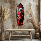 Einstein Mood V2 Glass Wall Art