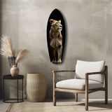 Lioness Glass Wall Art