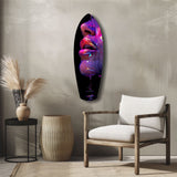 Colorful Lips V9 Glass Wall Art