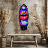 Colorful Lips V18 Glasbild - 90x30 cm
