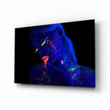 Glasbild Frauenporträt 29 - 72x46 cm