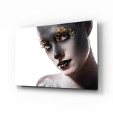 Female Portrait 34 Glass Wall Art.