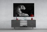 Leopard Glass Wall Art.