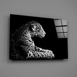 Leopard Glass Wall Art.