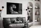 Leopard Glass Wall Art.