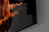 Komodo Dragon Glass Wall Art.