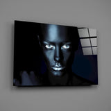 Woman Portrait 39 Glass Wall Art.