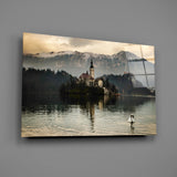 Lake Glass Wall Art.