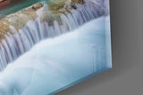 Waterfall Glass Wall Art.