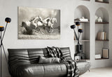Running Horses Glass Wall Art.