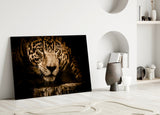 Leopard Glass Wall Art.