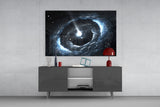 Cosmos Glass Wall Art.