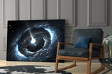 Cosmos Glass Wall Art.