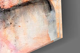 Abstract Woman Glass Wall Art.
