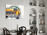 Classic Chevrolet Glass Wall Art.