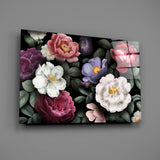 Floral Glass Wall Art.