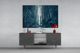 New York City Glass Wall Art.