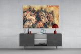 Horses Glass Wall Art.