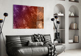 Abstract Pattern Glass Wall Art.