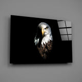 Eagle Glass Wall Art.
