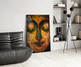 Sculpture Glass Wall Art.