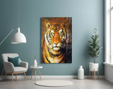 Tiger Glass Wall Art.