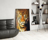Tiger Glass Wall Art.
