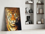 Tiger Glass Wall Art.