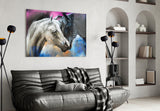 Horse Glass Wall Art.