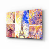 Eiffel Glass Wall Art.