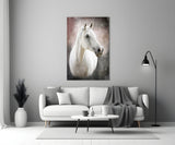 Horse Glass Wall Art.