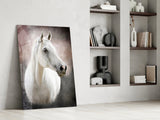 Horse Glass Wall Art.