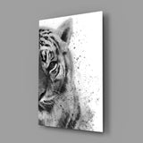 Tiger Glass Wall Art.